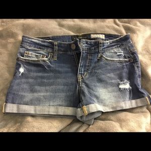 Aeropostale Low Rise Denim Shorts